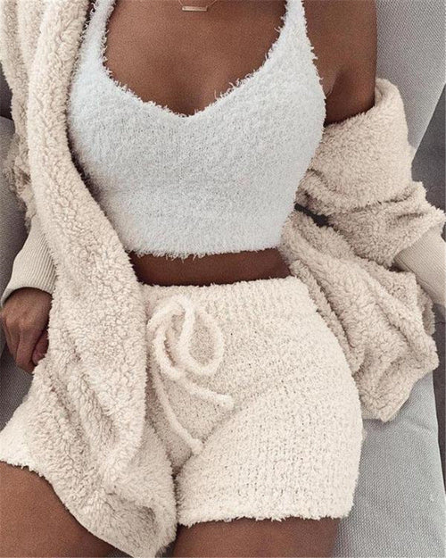 3pcs Women's Loungewear Set