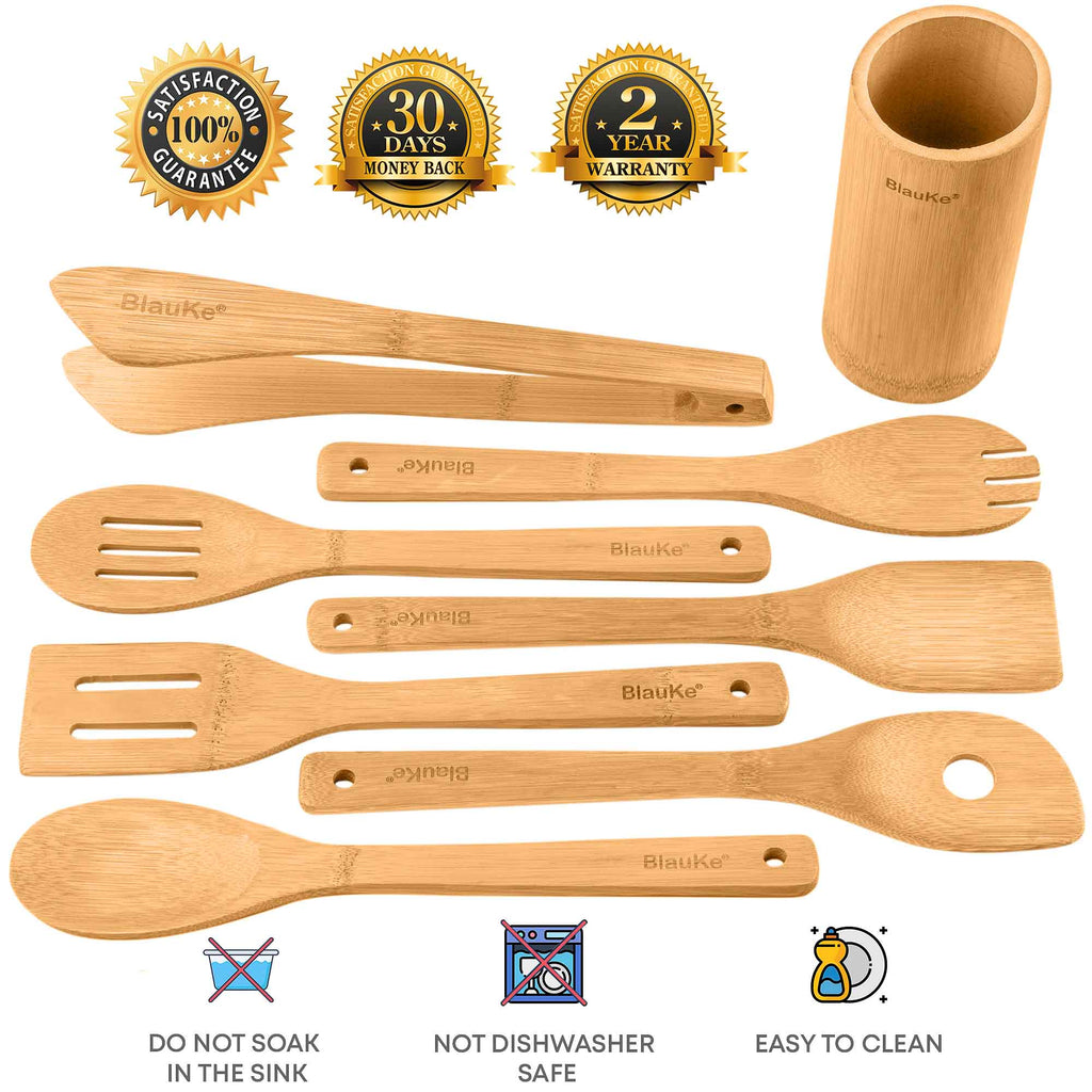 Bamboo Cooking Utensil Set