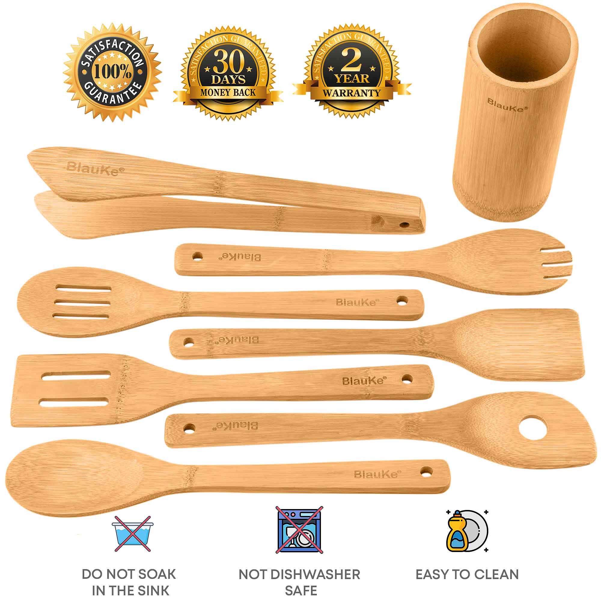 Bamboo Cooking Utensil Set