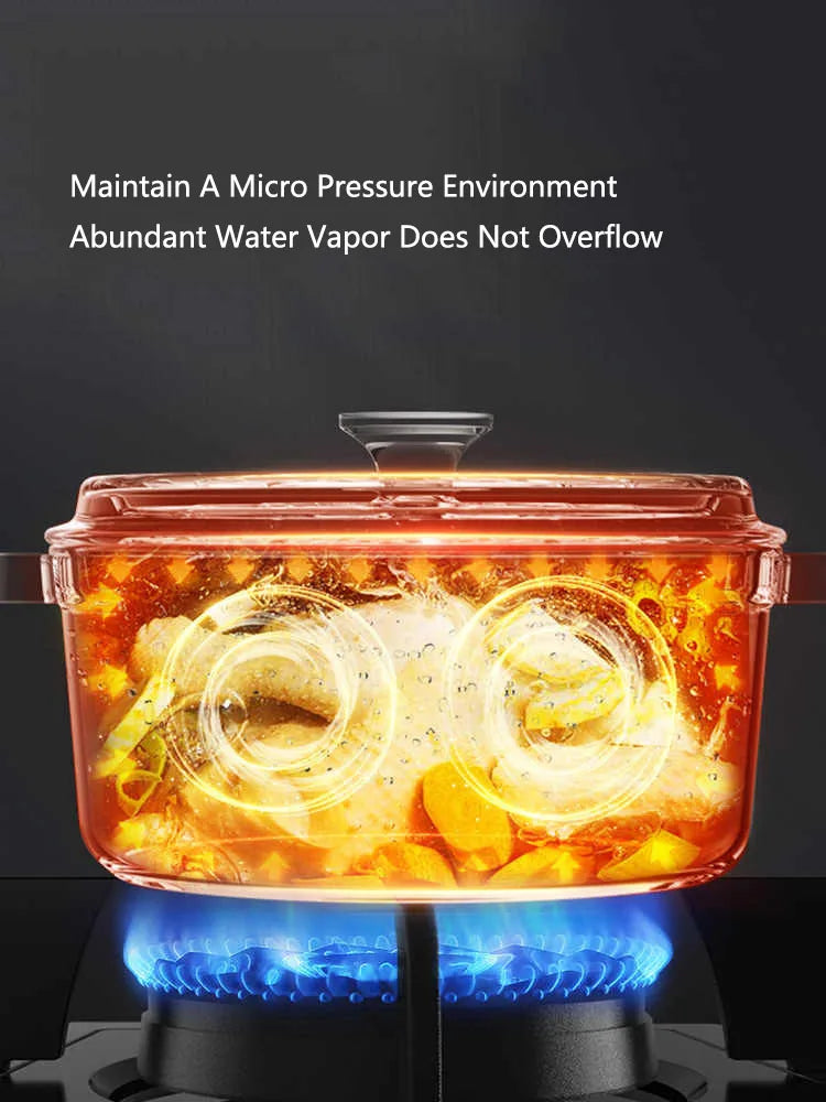 Cast Iron Enamel Stew Pot