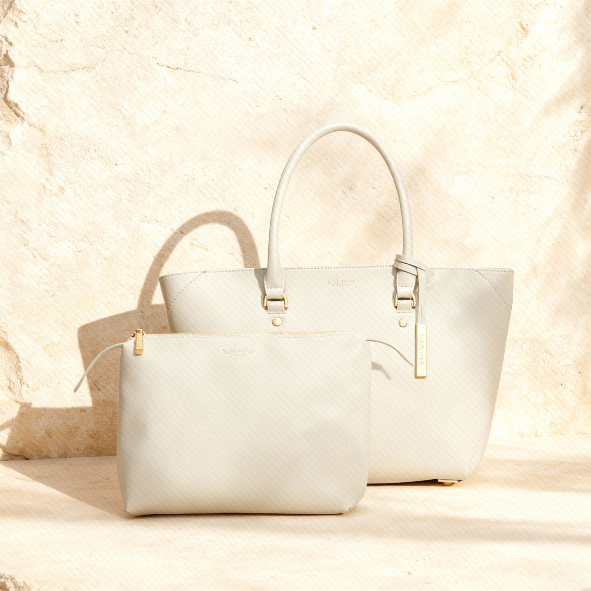 Sophie Vegan Leather Tote Bag