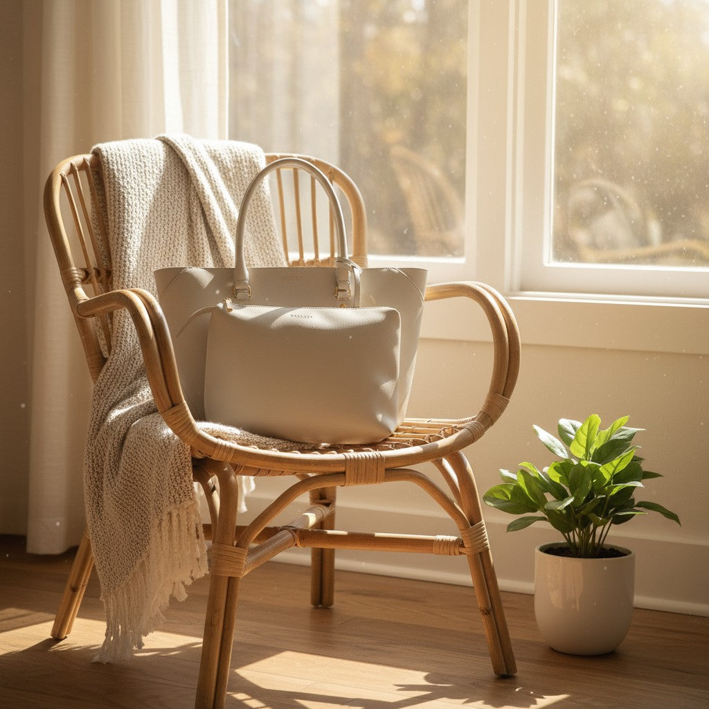 Sophie Vegan Leather Tote Bag