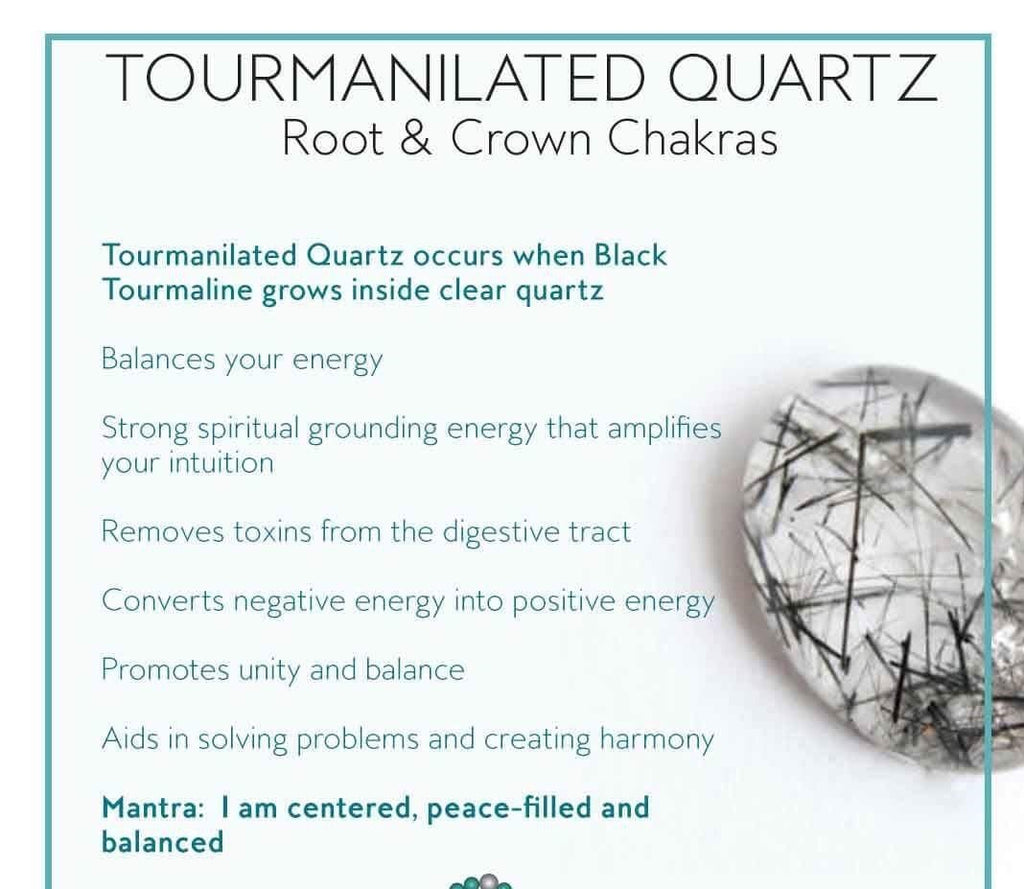 Black Tourmaline Quartz