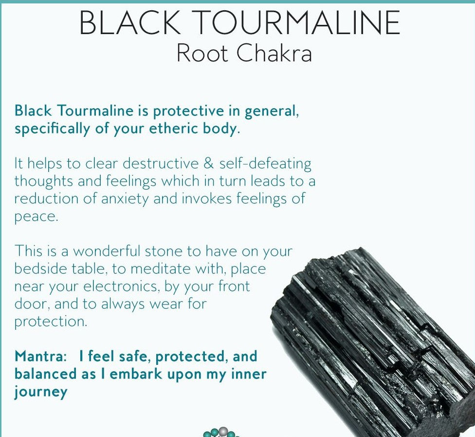 Black Tourmaline Quartz