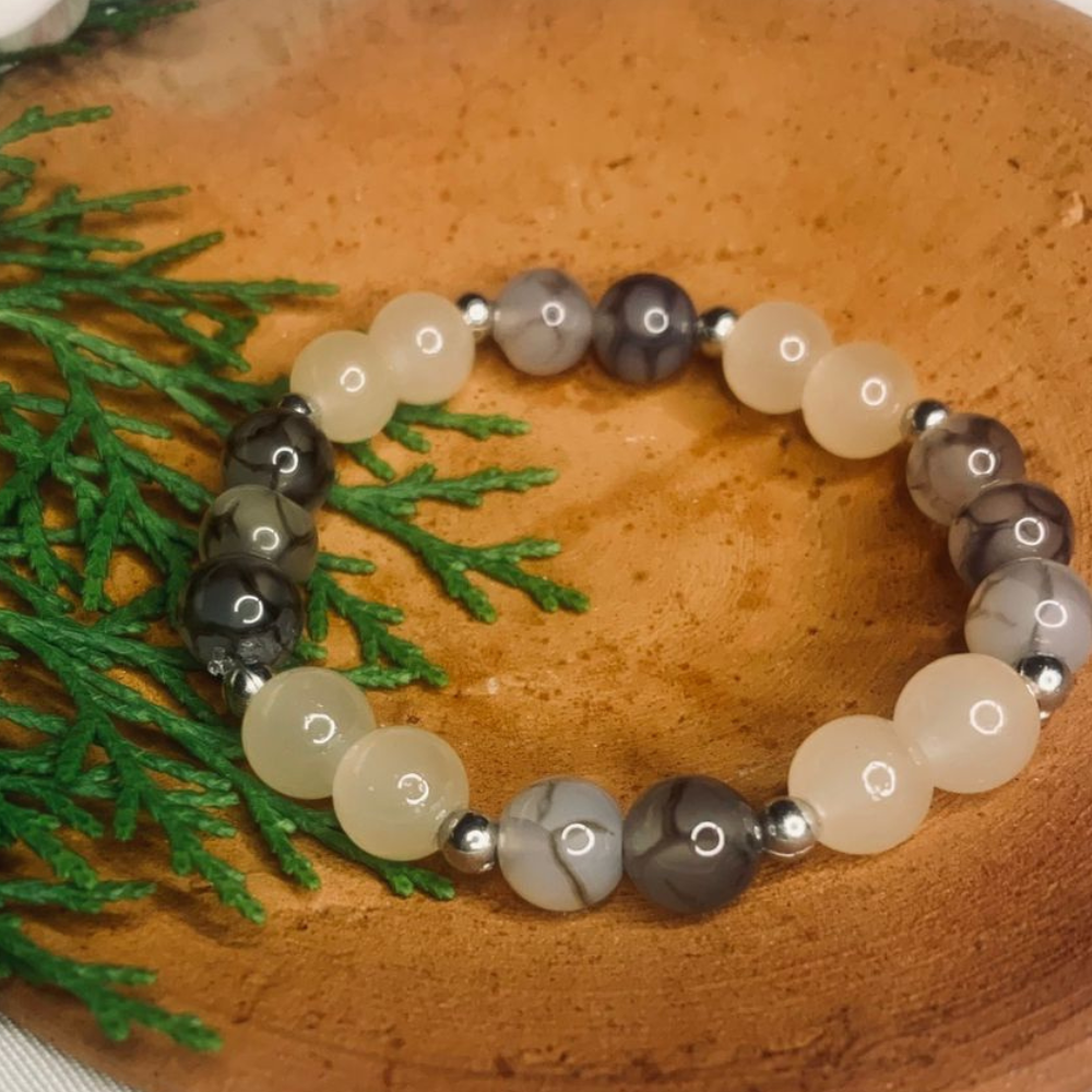 Agate Balance Bracelet