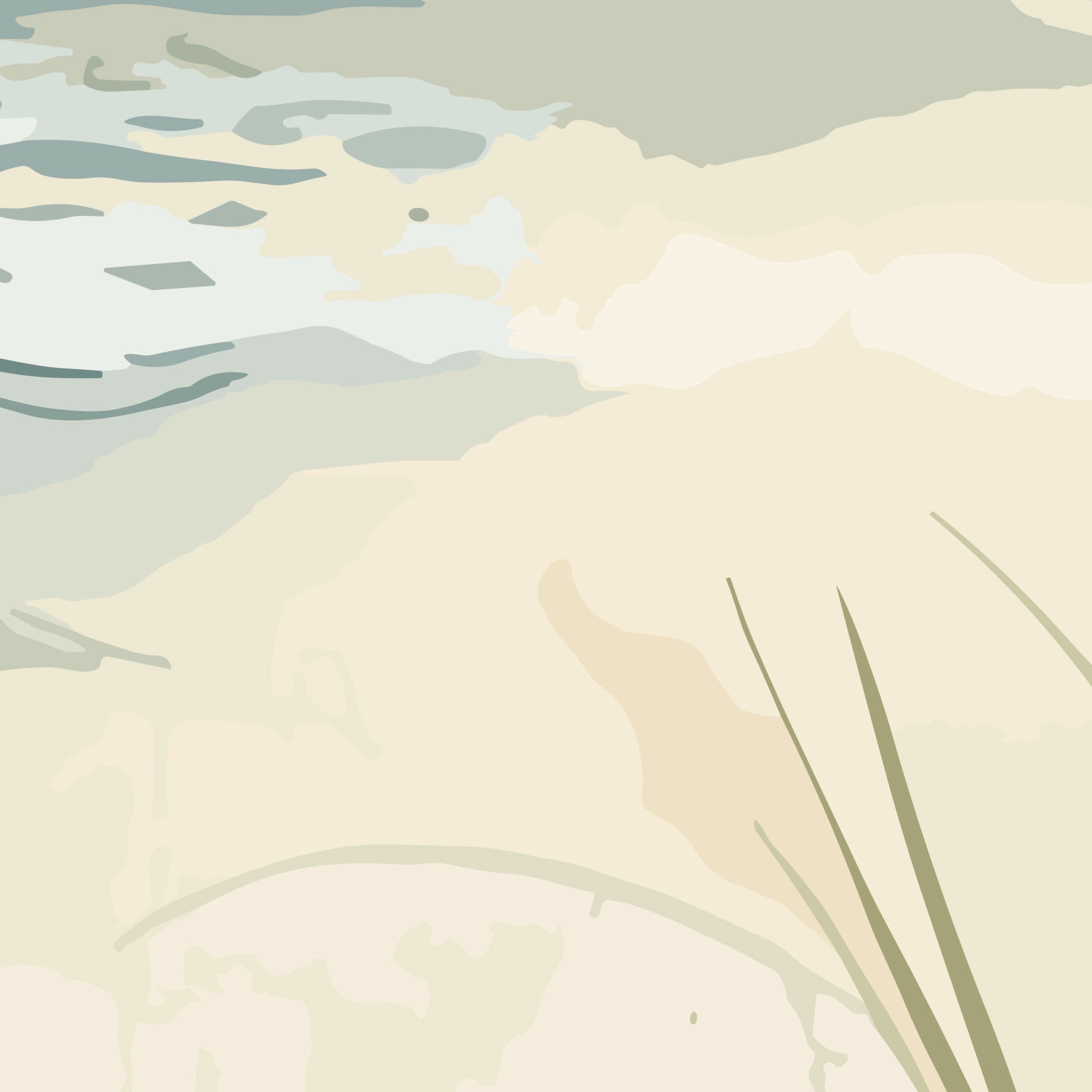 Peel & Stick Beach Wallpaper