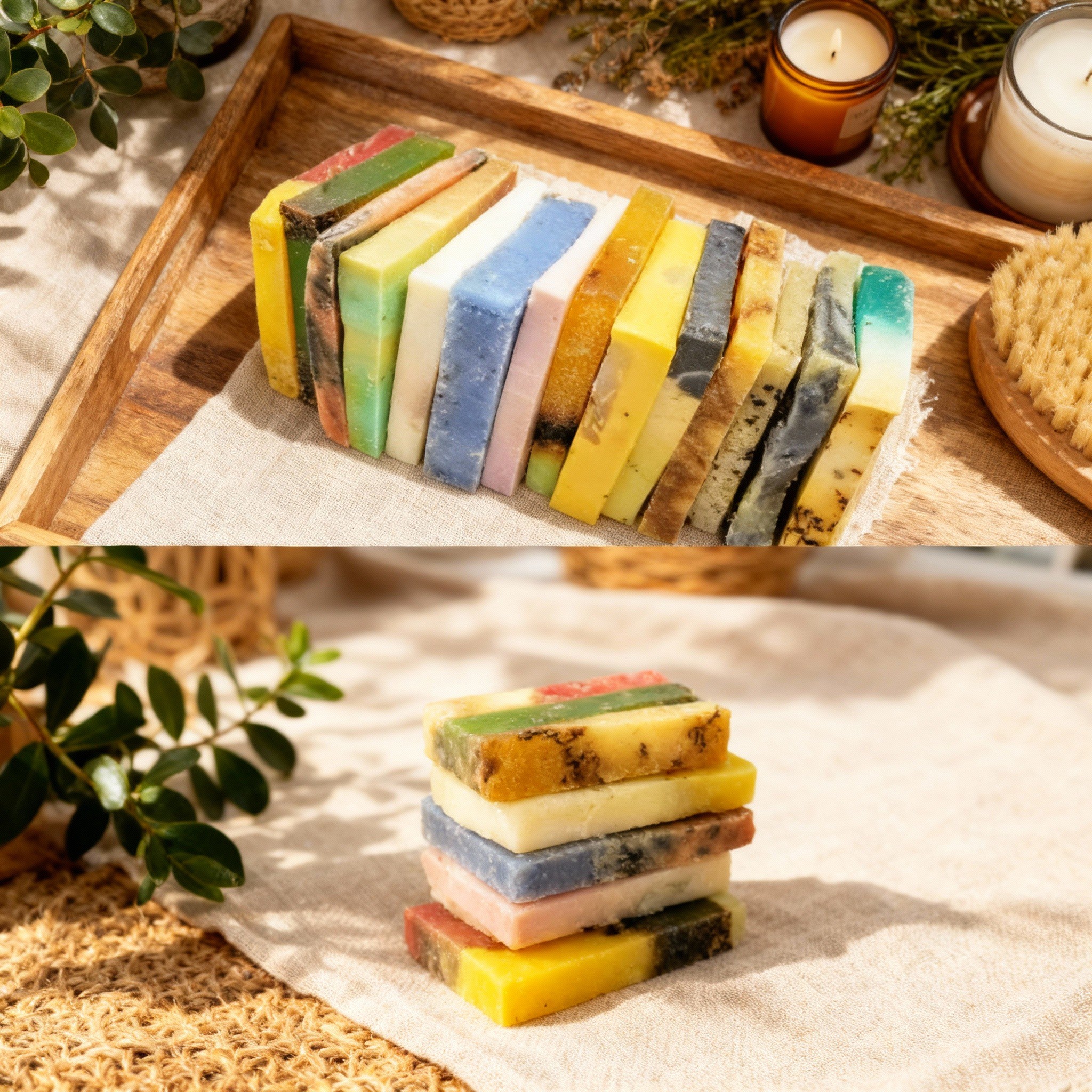 Vegan Soap Sampler – Sol-Aura