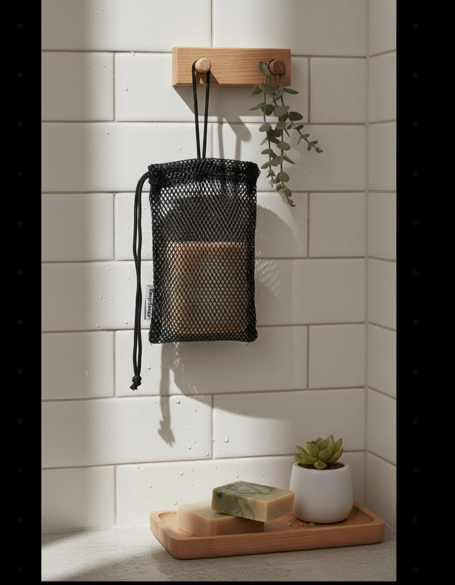 Eco-Friendly Mesh Soap Saver