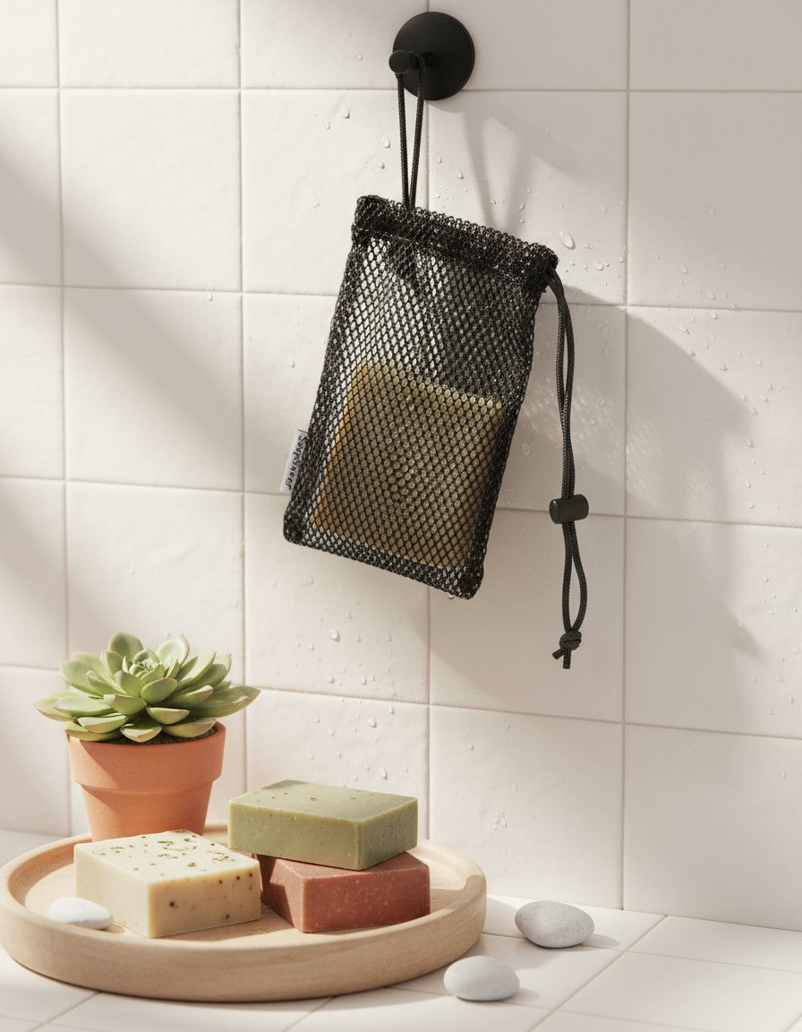 Eco-Friendly Mesh Soap Saver