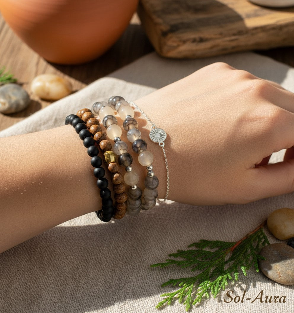 Agate Balance Bracelet