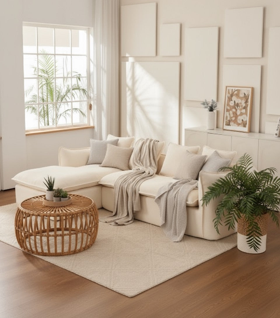 LuneluX L-Shape Sofa