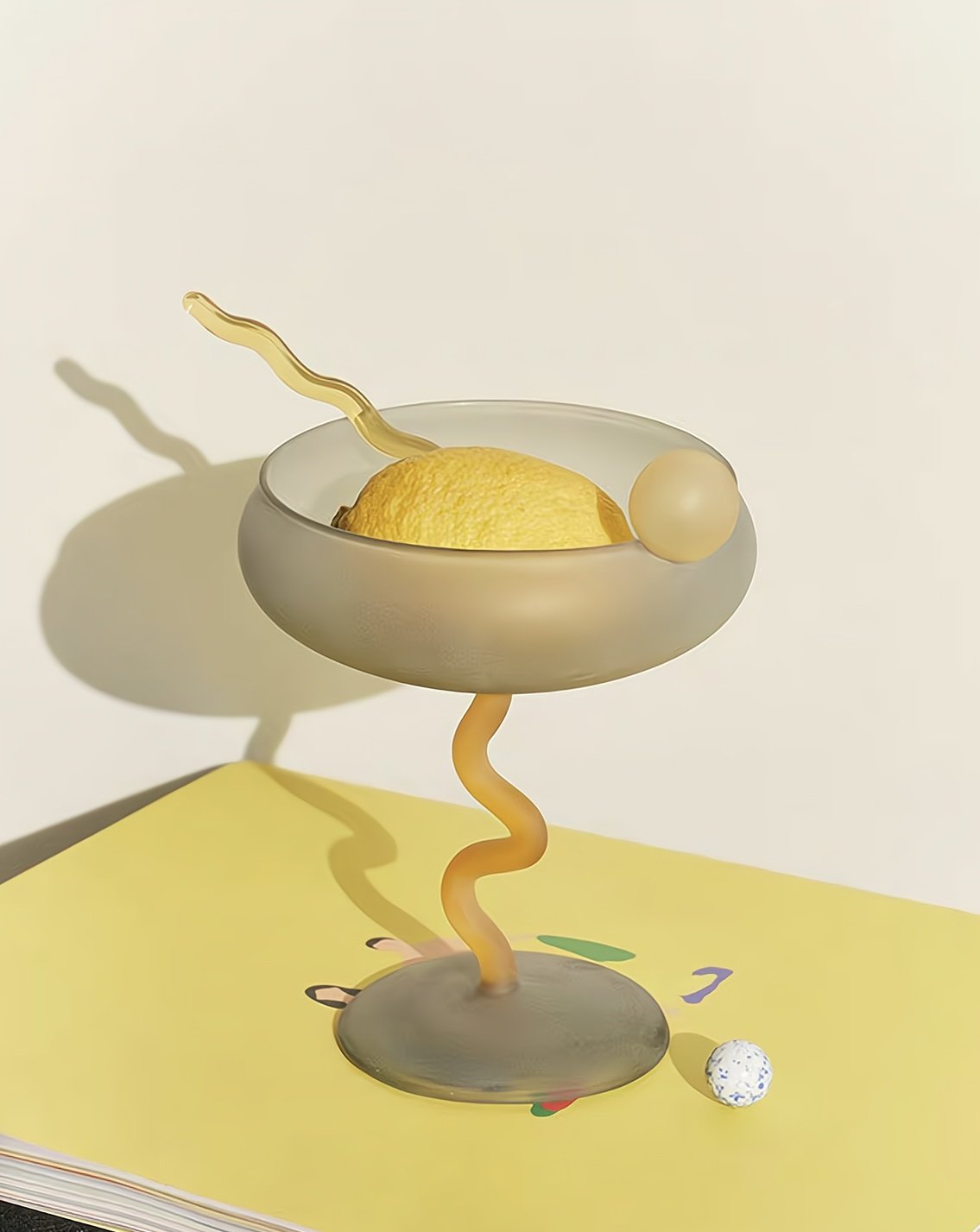 JellyBean Coupe Glass