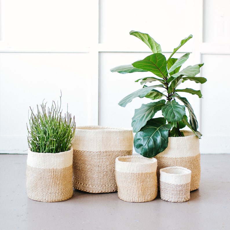 Woven Sisal Planter