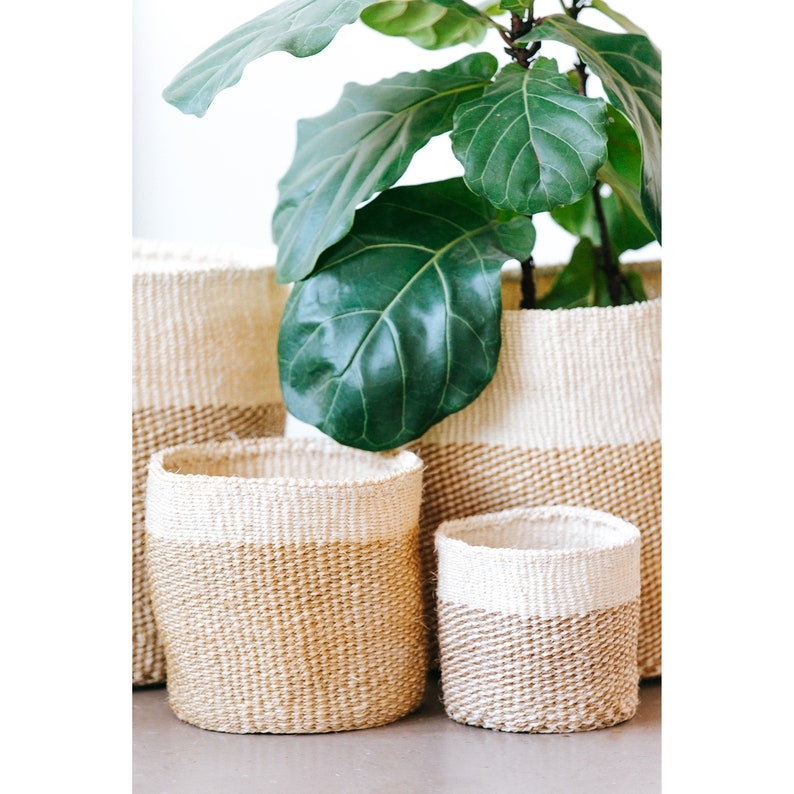 Woven Sisal Planter
